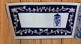 Masonic Hand Embroider Bullion Embroidered Junior Warden Master Blue aprons and cuffs-10CODE