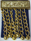 Masonic Apron-Embroidered Past Master Apron Royal Blue - Zest4Canada 