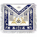 Masonic Grand Lodge Past Master Apron Gold & Silver Hand Embroidery Apron - 10CODE