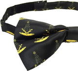 Masonic Past Master 100% Silk Bow Tie
