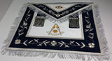 Masonic Past Master Apron Gold and Silver Hand Embroidery Apron - 10CODE