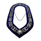 Masonic Regalia Blue Lodge Apron set 12 pices Apron,Chain Collars,Gloves One Set