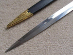 Square Compass Gold Masonic Ceremonial Sword Knife W/ Sheath 25.3 - Zest4Canada 