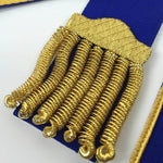 Blue Lodge Master Mason Apron Set (Apron, Collar and Cuffs)-2