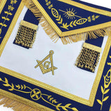 Blue Lodge Master Mason Apron Gold – Square and Compass G-1