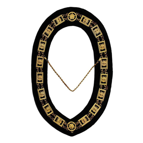 32nd Degree Chain Collar Gold