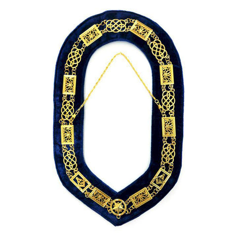 Blue Lodge Grand Chain Collar-10CODE