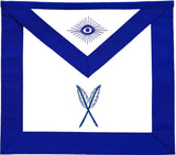 Blue Lodge Officers Aprons – 19 Pcs Set 12