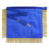 Masonic Past Master Apron Blue – Hand Embroidered - 10CODE