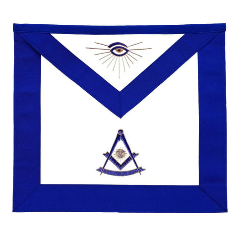 Past Master Officers Apron – Silk Thread-10CODE