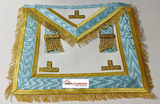 Centennial Canadian Past Master Worshipful Apron With Golden Fringe