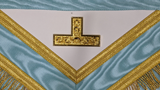 Centennial Canadian Past Master Worshipful Apron With Golden Fringe