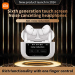 Xiaomi A8 Pro TWS Wireless Earphones Bass Active Noise Cancelling Bluetooth 5.4 Headphones Mijia ANC Earbuds Waterproof Headset