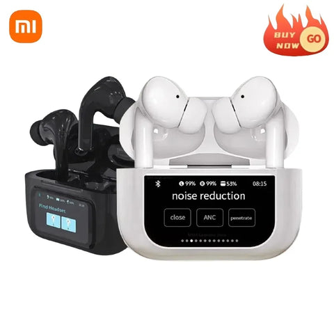 Xiaomi A8 Pro TWS Wireless Earphones Bass Active Noise Cancelling Bluetooth 5.4 Headphones Mijia ANC Earbuds Waterproof Headset