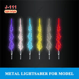 Model MG/RG/BB Lightsaber Blade 1/100 Glowing Lightsaber Model Metal Laser Sword Knife Sabre Toy Assembly DIY De Luz Juguetes