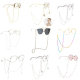 1pcs Eyeglass Strap Reading Glasses Hanging Chain Fashion Sunglasses Spectacles Holder Neck Cord Glasses Slip Metal Chain