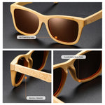 GM Real Wood Sunglasses Polarized Wooden Sunglasses UV400 Sunglasses Bamboo Wooden Sunglasses Brand With DropShipping