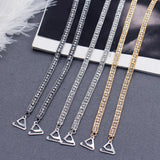 2021 Fashion Shoulder Straps Crystal Underwear Straps Metal Bra Straps Non-Slip Sexy Invisible Cool Women Bra Strap For Decor