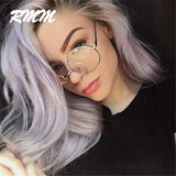 2019 New unisex round Plain glasses fashion simple plain glass spectacles  for men women Metal frame glasses for wedding party