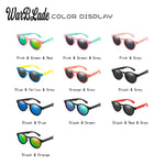 2020 New  Kids Sunglasses Polarized Boys Girls Round Safety Sun Glasses Child Baby Eyewear Silicone Eyeglasses UV400 WarBLade