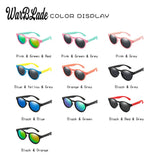 2020 New  Kids Sunglasses Polarized Boys Girls Round Safety Sun Glasses Child Baby Eyewear Silicone Eyeglasses UV400 WarBLade