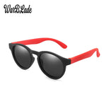 2020 New  Kids Sunglasses Polarized Boys Girls Round Safety Sun Glasses Child Baby Eyewear Silicone Eyeglasses UV400 WarBLade