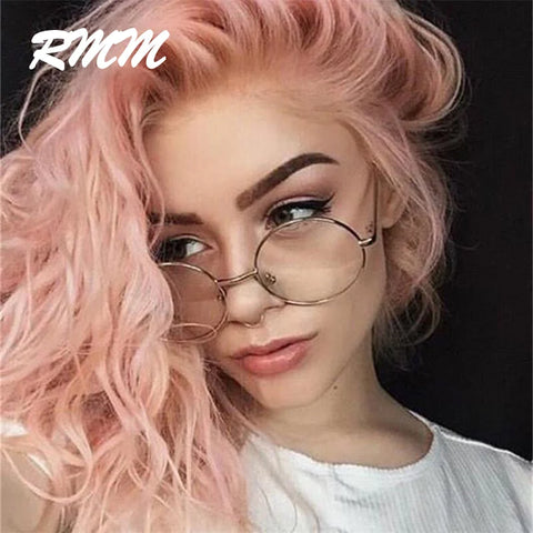 2019 New unisex round Plain glasses fashion simple plain glass spectacles  for men women Metal frame glasses for wedding party