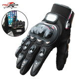 guantes luvas PRO biker gloves moto motorcross full finger man women motorcycle GLOVE bicycle cycling waterproof glove