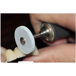 100pcs Dental Lab PFM Crowns Resin Base Polishing Wheels Burs Silicone Polishers Disk  Coarse Fine