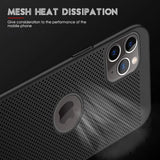 Heat Dissipation Phone Case For iPhone 11 12 13 14 Pro Max Cover Hard PC Hollow Case For iPhone X XR XS Max 7 8 14 Plus Capa