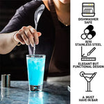 12 Inch Bar Cocktail Stirrer Water Drop Cocktail Spoon Bar Mixing Stainless Steel Mixing SpoonThread Bar Spoon Wine Accessories