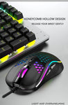 USB Wired Mouse 7200DPI Adjustable 6 Buttons Optical Professional Gamer Office Mouse Computer Accessories Mice for PC Laptop