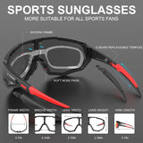 X-TIGER Polarized Lens Cycling Glasses Road Bike Cycling Eyewear Photochromic Sunglasses Sports MTB Mountain Bicycle Goggles