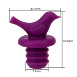 1Pcs Bottle Stopper Bottle Caps Wine Stopper Family Bar Preservation Tools Silicone Creative Bird Design Safe And Healthy