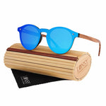 Fashion Bamboo Polarized Sunglasses Women Brand Designer UV400 Mirror Lenses Wood Sun glasses For Men Oculos de sol masculino