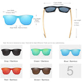 KINGSEVEN Sunglasses for Men UV400 Polarized Women Wooden Bamboo Sun Glasses gafas de sol hombre Fashion Fishing Cycling Eyewear