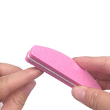 10pcs Nail Polishing Block Nail Files Washable Double-Side Nail Buffering File Art Salon Sponge Manicure Tool Nails Accessories