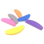 10pcs Nail Polishing Block Nail Files Washable Double-Side Nail Buffering File Art Salon Sponge Manicure Tool Nails Accessories