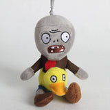 1pcs 18CM Plants vs Zombies Plush Toys Pendant PVZ Zombies Plush Key chain Toy Soft Stuffed Toys Doll for Children Kids Gifts