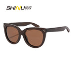 Factory Direct Polarized Wood Bamboo Sunglasses Women Men Fashion Shade Gunes Gozlugu New Designer Wooden Sun Glasses 6080