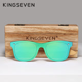 KINGSEVEN Sunglasses for Men UV400 Polarized Women Wooden Bamboo Sun Glasses gafas de sol hombre Fashion Fishing Cycling Eyewear