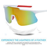 2021 Men's Sunglasses Outdoor Women's Cycling Glasses Sport Eyewear MTB Bike Goggles UV Protection Glasses For Bicycle