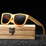 GM Real Wood Sunglasses Polarized Wooden Sunglasses UV400 Sunglasses Bamboo Wooden Sunglasses Brand With DropShipping