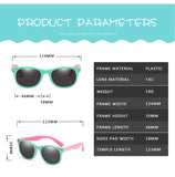 20 Colours New Polarized Kids Sunglasses Boys Girls Baby  Fashion Sun Glasses  Eyewear Child Shades Gafas UV400 Goggle