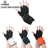 YKYWBIKE Cycling Gloves MTB Road Gloves Mountain Bike Half Finger Gloves Men Summer   Bicycle MTB Bike Gloves Guantes Ciclismo