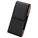 Universal Leather Case for iPhone Samsung Huawei Xiaomi Mens Waist Pack Belt Clip Bag for 3.5-6.3" Mobile Phone Pouch Holster