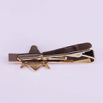 Masonic sign tie clip personality trendy gentlemen flair addition