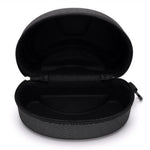 Portable Eva Ski Glasses Protector Case Snowboard Skiing Eyewear Carrying Case Zipper Hard Box Holder(Without Goggles)