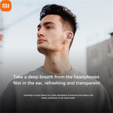 Xiaomi Wireless Earphones Mijia Earclip Bluetooth5.3 Headphones Earring Sports 360°ACS Stereo Sound Earbuds Waterproof Headset