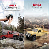 1:12 Rc Car Mn Model Mn82 Retro Full-scale Simulation Lc79 RTR 2.4g 4WD 280 Motor Remote Control Pickup RC Truck Model Car Toys